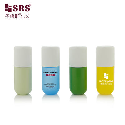 주문 RPPA1-50ML 둥근 바닥 PP 환경 친화적 인 재료 PCR 디오도란트 반투명 물질용 롤러 볼 병 online manufacture
