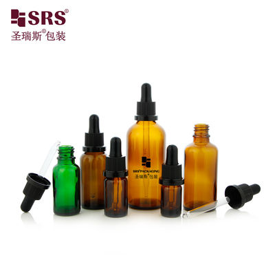 주문 D012 둥근 모양 빈 에센셜 오일 드롭퍼 병 맞춤화 색상 로고 인쇄 누출 용기 없음 online manufacture
