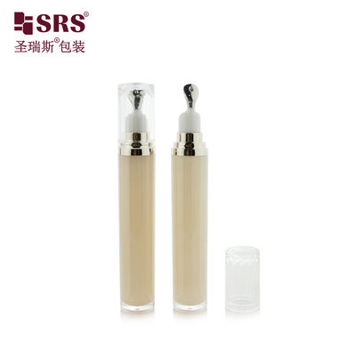 주문 LR001-15ML 페인트 맞춤 색상 럭셔리 맑은 아크릴 눈 세럼 병 포장 화장품 online manufacture