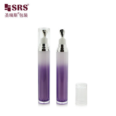 주문 LR001-15ML 은 금 진크 금속 헤드 어플리케이터 럭셔리 누출 없는 피부 관리 눈 크림 로션 젤 아크릴 병 제조업체 online manufacture