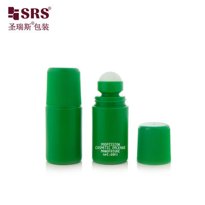 주문 RPPC-60ML Customization PP PCR Recycled Plastic Roll On Antiperspirant Gel Applicator Bottle online manufacture
