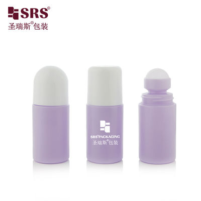 주문 RPPC-60ML Recycled PP PCR Plastic Roll-On Custom Deodorant Gel Applicator Bottle Packaging online manufacture