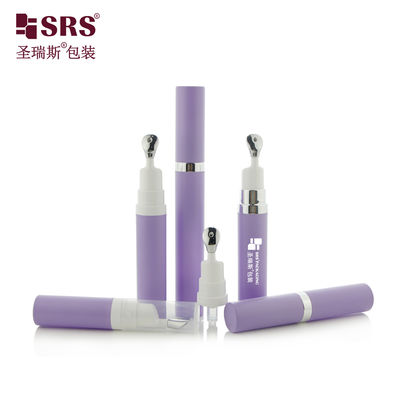 주문 A0035 7.5ml 10ml 15ml 화장품 포장 아이 케어 젤 플라스틱 에어리스 스냅 온 펌프 병 어플리케이터 online manufacture