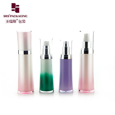 주문 SRS 아크릴 피부 관리 크림 화장품 펌프 럭셔리 플라스틱 포장재와 빈 포장재 online manufacture