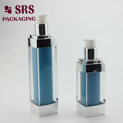 주문 Shengruisi 포장 L052-30ml 50ml 80ml 120ml 아크릴 평면 화장품 로션 병 online manufacture