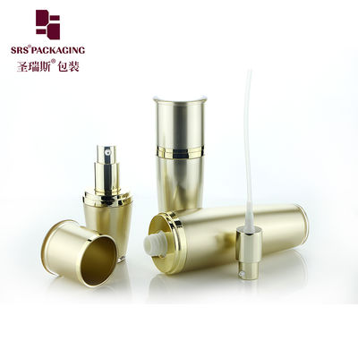 주문 L036 SRS 제조사 도매 15ml 30ml 50ml 80ml 120ml 골든 럭셔리 빈 화장품 아크릴 online manufacture