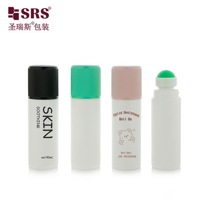 주문 RPPD1-90ML New Color Plastic PP PCR Roll On Deodorant Gel Bottles With Child Proof Cap online manufacture