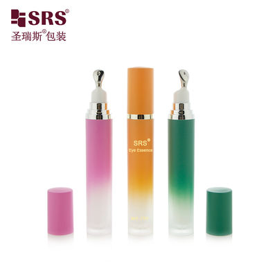 주문 LR001 15ML 20ML Luxury Acrylic Bottle With Metal Applicator Zinc Alloy Material Head For Eye Cream online manufacture