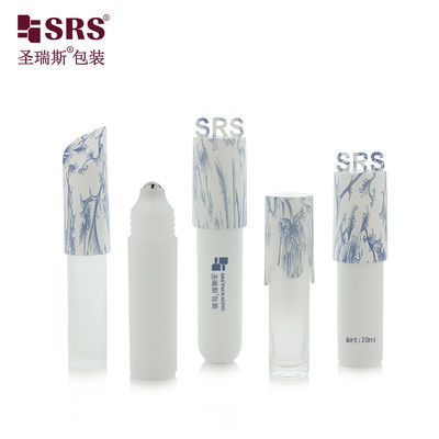 주문 BLPM-10ML 맑은 투명한 유리 롤 유니크 모양 플라스틱 캡 곰팡이 개척 online manufacture