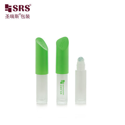 주문 SRS 맞춤형 독특한 캡 유리 롤 온 병 10ML 가출 방지 솔루션 피부 관리 오일 online manufacture