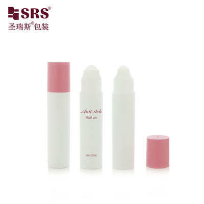 주문 RPPI 20ml 평면 바닥 PP PCR 플라스틱 롤러 볼 큰 작은 볼 선택 빈 누출 없이 포장 online manufacture