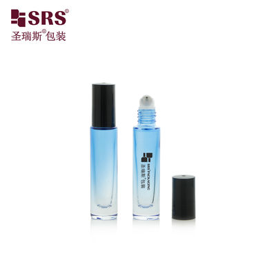 주문 GB1-5ML 페인트 그라디언트 블루 클라이어 컬러 글래스 롤 오브 페르무먼트 병 어플리케이터 누출 없음 online manufacture