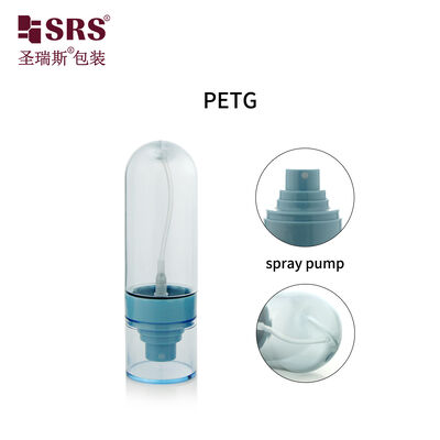 주문 PETG02 30ml 50ml 60ml 80ml 100ml 빈 용기 맞춤형 반투명 컬러 블루 PETG 스프레이 펌프 병 (스킨케어 토너용) online manufacture