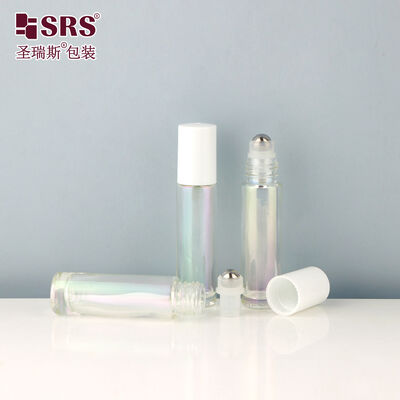 주문 BLPM-10ML SRS 전자 접착 된 향수용 불빛 유리 롤 온 병 스테인리스 스틸 롤러 볼과 함께 사용자 정의 가능한 고급 화장품 포장 online manufacture