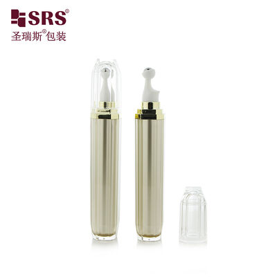 주문 L002 15ML 20ML 이중벽 아크릴 롤온 보틀 (아이 세럼 어플리케이터용) 럭셔리 포장 online manufacture