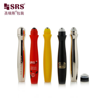 주문 SRS8447 15ML PETG 독특한 모양 눈 세럼 롤러 볼 병 마사지 응용기 online manufacture