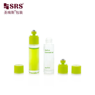 주문 에센셜 오일용 스위치 포함 BLPB 15ml 몰딩 두꺼운 벽 유리 롤러볼 병 online manufacture