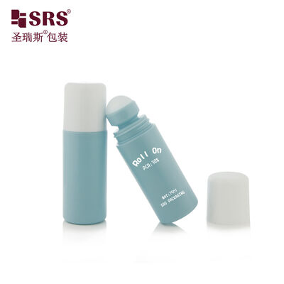주문 RPPC 75ML 2.5 oz 플라스틱 PP PCR 주입 롤러 볼 병 반투명 젤 online manufacture