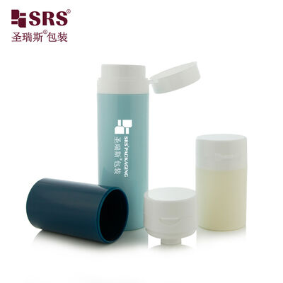 주문 PA607 커스터마이징 컬러 화장품 젤용 플립 캡과 함께 플라스틱 공기 없는 펌프 병 online manufacture