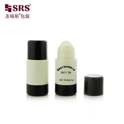 주문 RPPE 50ML 주입 색상 사용자 정의 교체 가능한 롤 온 디오더런트 젤 병 online manufacture