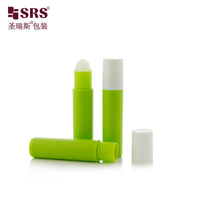 주문 RPP-10ML PP 스크루 캡 가려움증 방지 액체 빈 롤러 볼 응용기 플라스틱 롤 온 병 online manufacture