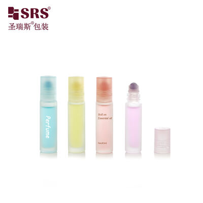 주문 에센셜 오일 용 유리 롤러 볼 병 10ML 빈 유료 오일 유출 online manufacture