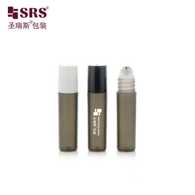 구입하다 플라스틱 롤 오브 병 5 ML 빈 컨테이너에 스틸 볼 롤러와 플라스틱 뚜?? 이 있는 눈 세럽 및 화장품 포장 online manufacture