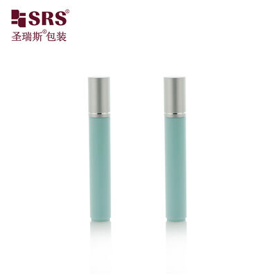 구입하다 8ml 재충전 가능한 플라스틱 롤-온 병 플라스틱 롤러 볼 알루미늄 캡 피부 관리 향수 포장 병 online manufacture