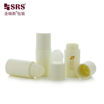 구입하다 친환경 PET 롤온 보틀 50ml 스크류 넥 빈 화장품 용기 바디 오일 데오도란트 아이 세럼 포장 online manufacture