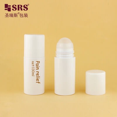 구입하다 130ml PET 롤온 병 대용량 빈 롤러 병 (바디 케어 젤 데오도란트 액체용) online manufacture