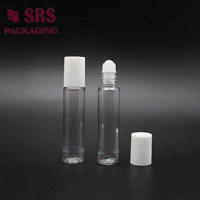 주문 입술 반짝이는 향수를 위해 PET-8ml 플라스틱 투명한 롤러 볼 병 비어 online manufacture