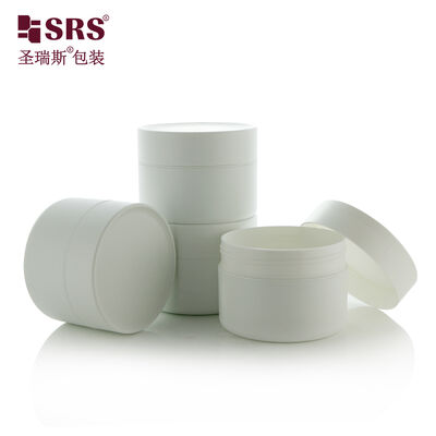 구입하다 재활용 된 PP 이중 벽 유리 잔 200ml 사용자 지정 로고 플라스틱 화장품 유리 잔 피부 관리 크림 샘플 팩 online manufacture