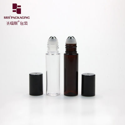 주문 10ml 투명한 앰버 빈 플라스틱 PET 피부 관리 립 글러스 롤 online manufacture