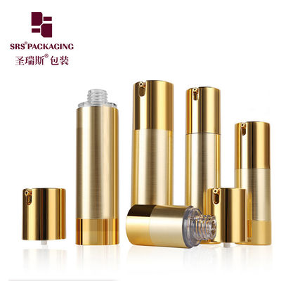 주문 금 은 도매 주식 화장품 로션 15ml 50ml 공기 없는 펌프 online manufacture