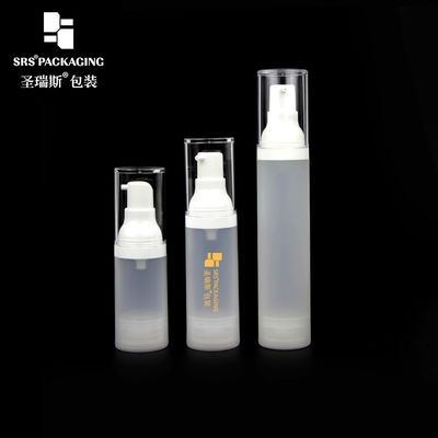 주문 15ml 30ml 50ml 플라스틱 PP 화장품 빈 공기 없는 펌프 세럽 병 online manufacture