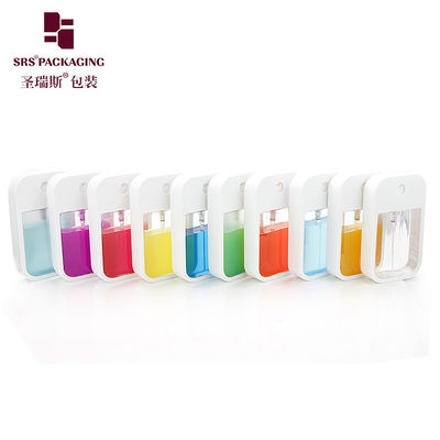 주문 40ml 평평한 비어있는 도매 화장품 개인 관리용 플라스틱 스프레이 향수 병 online manufacture