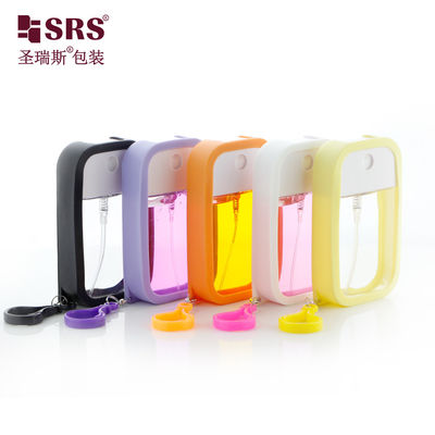 주문 SRS 재충전 할 수 있는 비어있는 향수 50ml 호크 스프레이 병과 함께 사용자 지정 실리콘 뚜?? online manufacture