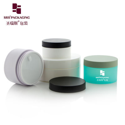 주문 얼어붙은 단일 벽 플라스틱 사용자 정의 색상 빈 PCR 100g PP 잔 online manufacture