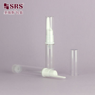 주문 5ml 10ml 12ml 15ml 빈 투명 눈 세움 플라스틱 병 공기 없는 online manufacture