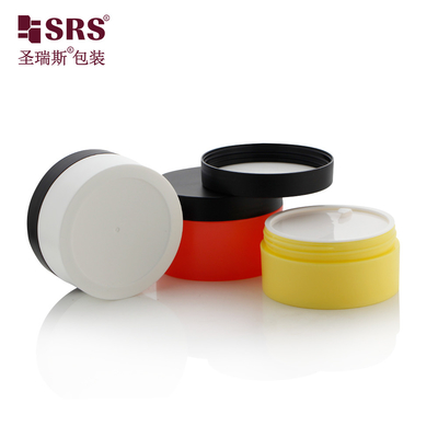 50g 75g 100g 150g 단일 벽 맞춤형 매트 PCR 재활용 할 수있는 빈 잔 플라스틱 PP