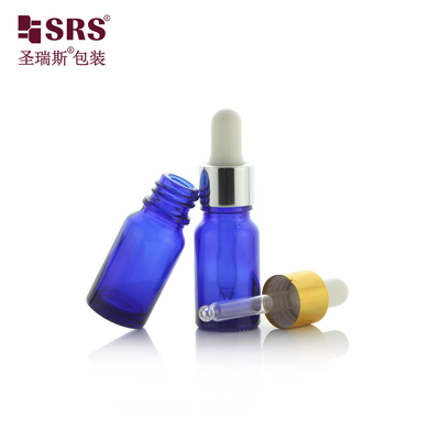 작은 크기의 여행 주머니 얼굴 세럼 에센셜 오일 유리 드롭퍼 병 10ml