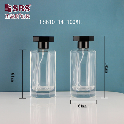 빈 화장품 향수 향수 오일 미세한 안개 스프레이어 유리 스프레이 병 100ml