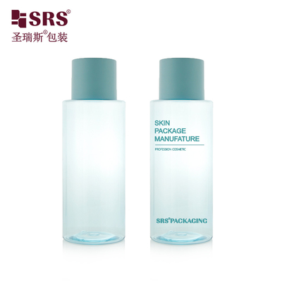 300ml 빈 피부 관리 토너 플라스틱 반 투명한 포장재 PET 화장품 병