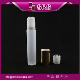 SRS 최고 가격 개인 관리용 3개의 금속 공과 함께 병에 있는 12ml 유연 플라스틱 롤