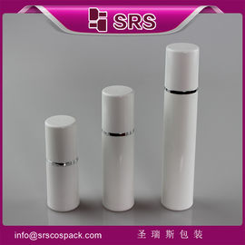 SRS 중국에서 만든 도매 실린더 모양 PP 물질 15ml 30ml 50ml 공기 없는 펌프 병