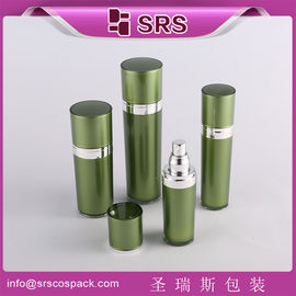 SRS 가장 많이 팔리는 제품 빈 30ml 50ml 80ml 120ml 콘 모양의 아크릴 로션 용기