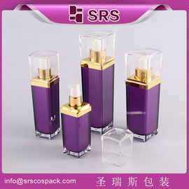 Shengruisi 포장 L052-30ml 50ml 80ml 120ml 아크릴 평면 화장품 로션 병
