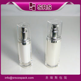 SRS 30ml 50ml 눈 모양 아크릴 빈 플라스틱 화장품 로션 병 개인 관리