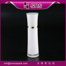 SRS 아크릴 피부 관리 크림 화장품 펌프 럭셔리 플라스틱 포장재와 빈 포장재