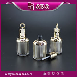 SRS 핫 판매 빈 8ml 플라스틱 새집 모양 손톱 젤 병 캡과 붓
